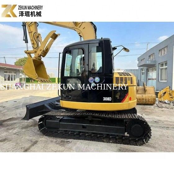8 تن استفاده شده CAT 308 Excavator 308D Mini Bagger با عملکرد عالی