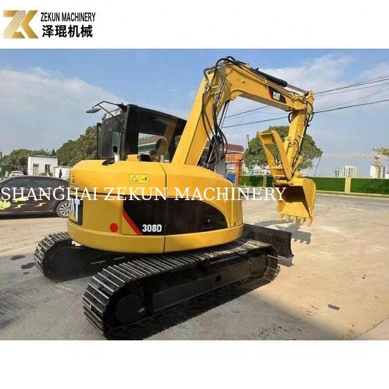 8 تن استفاده شده CAT 308 Excavator 308D Mini Bagger با عملکرد عالی