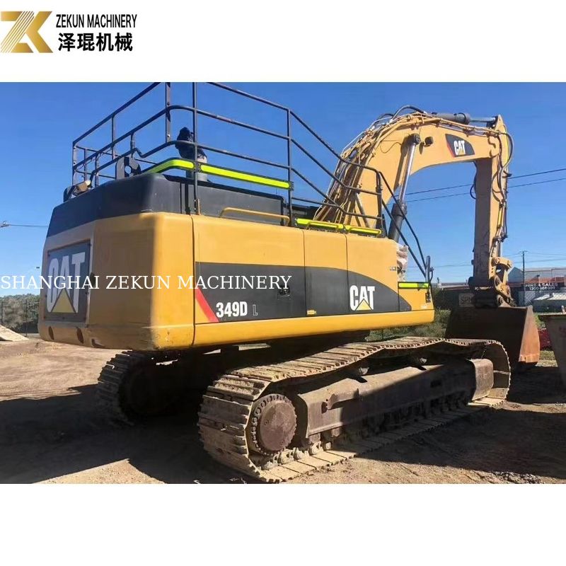 کاوشگر CAT 349E استفاده شده 49 تن با رنگ اصلی برای فروش