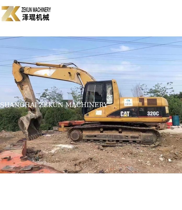 استفاده شده CAT 320C حفاری 320 ساعت کار 4001-6000 ظرفیت سطل 0.8m3
