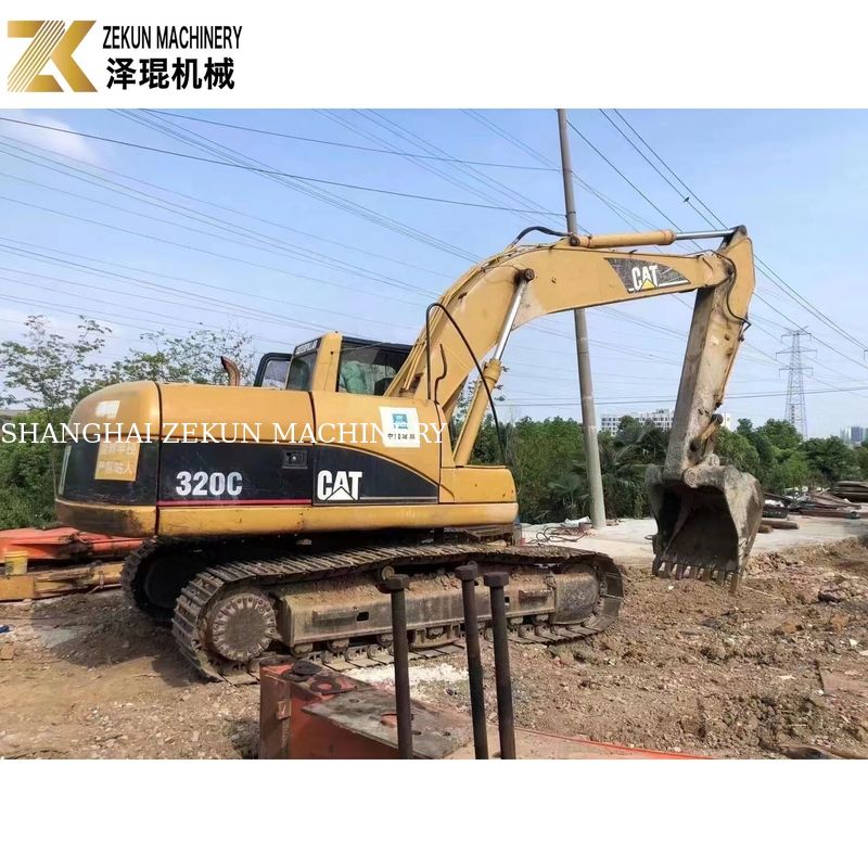 استفاده شده CAT 320C حفاری 320 ساعت کار 4001-6000 ظرفیت سطل 0.8m3