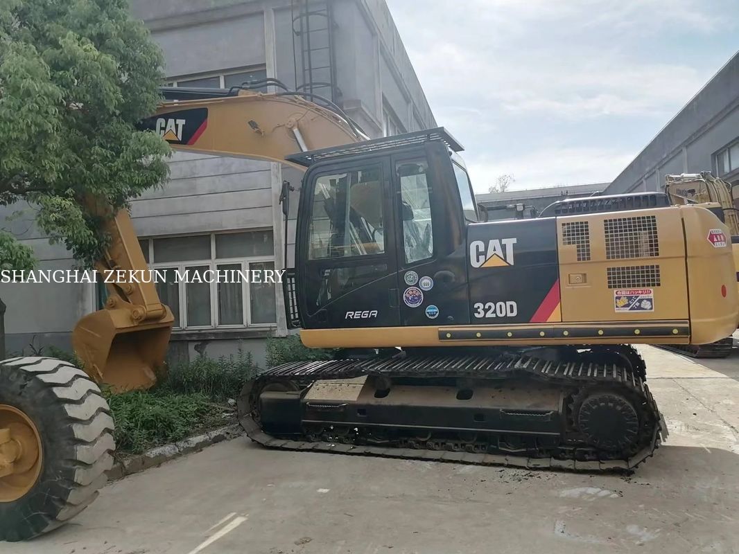 پمپ هیدرولیک کاواسکی استفاده شده Cat 420F بارگیری ماشین کاوشگر Caterpillar 416 420 Retro Excavator