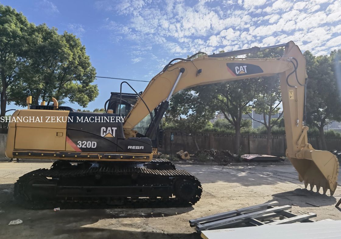 پمپ هیدرولیک کاواسکی استفاده شده Cat 420F بارگیری ماشین کاوشگر Caterpillar 416 420 Retro Excavator