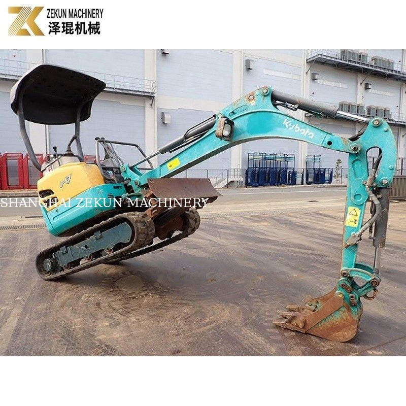 1.7 تن کوبوتا U17 استفاده شده Excavator Crawler U-17 ساخته شده در ژاپن