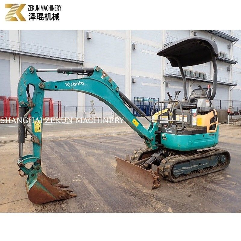 1.7 تن کوبوتا U17 استفاده شده Excavator Crawler U-17 ساخته شده در ژاپن