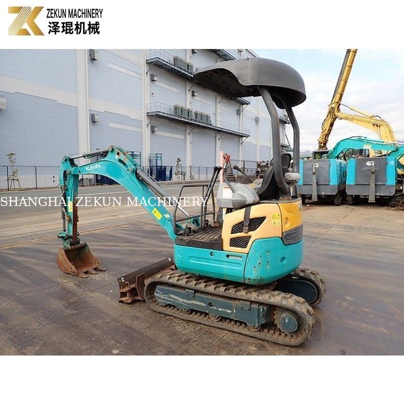 1.7 تن کوبوتا U17 استفاده شده Excavator Crawler U-17 ساخته شده در ژاپن