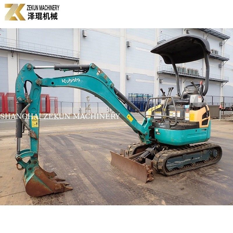 1.7 تن کوبوتا U17 استفاده شده Excavator Crawler U-17 ساخته شده در ژاپن