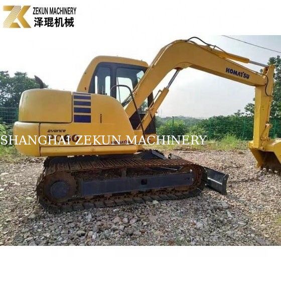 6200 کیلوگرم وزن ماشین استفاده شده Komatsu PC60-7 حفاری از ژاپن پمپ هیدرولیک اصلی