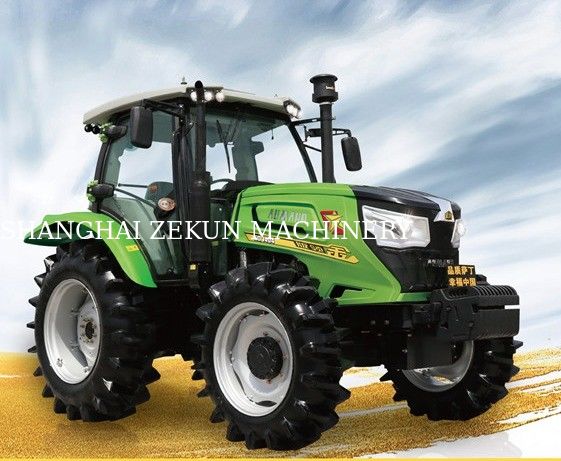 تراکتور سبز 100 اسب جنبنده 4WD تراکتور کاملا جدید برای استفاده کشاورزی