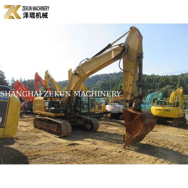 36 تن استفاده شده CAT 336 کاوشگر خزنده با سیلندر هیدرولیک اصلی و شیر