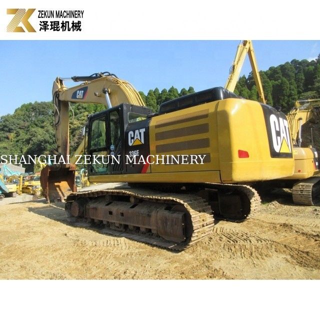 36 تن استفاده شده CAT 336 کاوشگر خزنده با سیلندر هیدرولیک اصلی و شیر