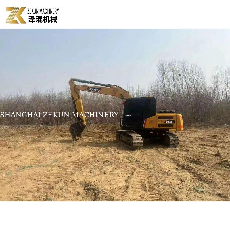مهندسی 13.5 تن استفاده شده Sany 135C Excavator 135C PRO 135C-9 پروژه های سنگین