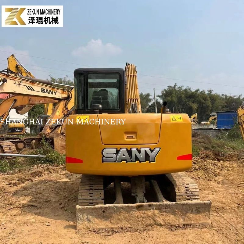 سال 2022 استفاده شده 7.5T Sany 75C Excavator SY75C-8 SY75C PRO حفاری های دست دوم