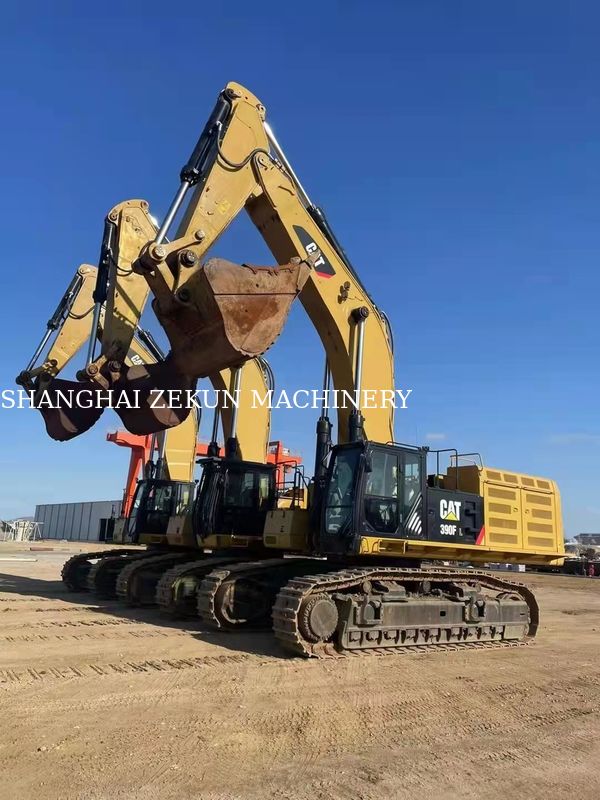 تجهیزات ساختمانی دست دوم Cat 390F Excavator Crawler با موتور Cat 390 KW