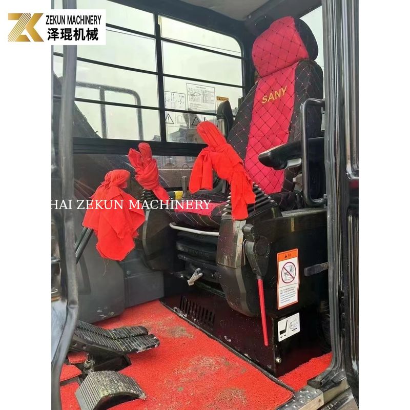 60.7KW Sany SY95 Excavator 9Ton Secondhand Digger Kubota V3800DI-T-E3B موتور
