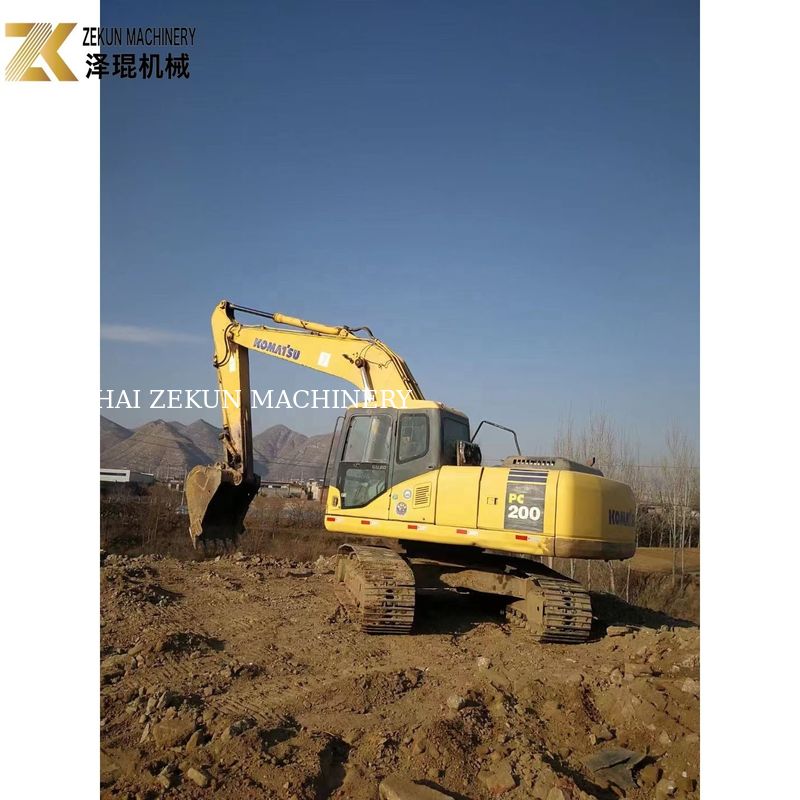 کاماتسو PC200-7 کاوشگر 20 تن در سال 2015 برای ماشین آلات ساختمانی استفاده می شود