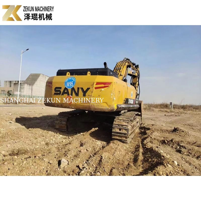 ماشین حفاری بزرگ ساختمانی Sany 485 SY485H 48 تن با موتور SANY 6WG1X