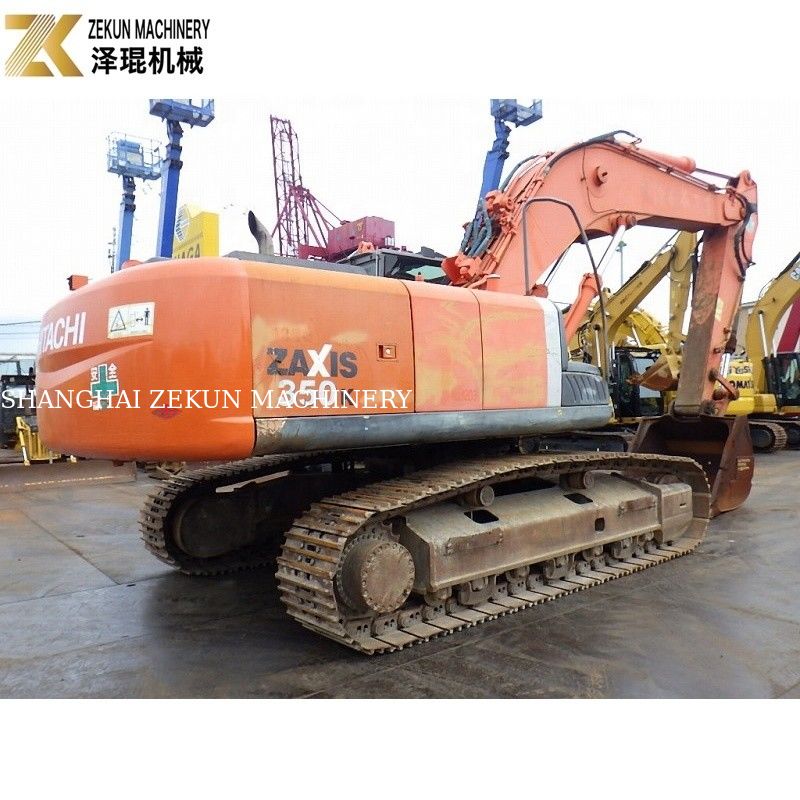 تجهیزات ساختمانی استفاده شده Hitachi 350 Excavator ZX350K 35 تن با موتور AA-6HK1X