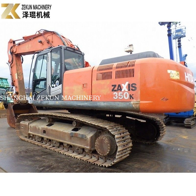 تجهیزات ساختمانی استفاده شده Hitachi 350 Excavator ZX350K 35 تن با موتور AA-6HK1X