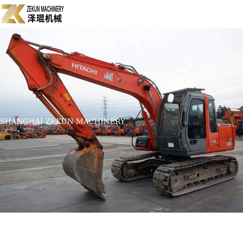 حفاری استفاده شده Hitachi ZX130 ZX130K ZX130H با عملکرد اصلی و پایدار ژاپن