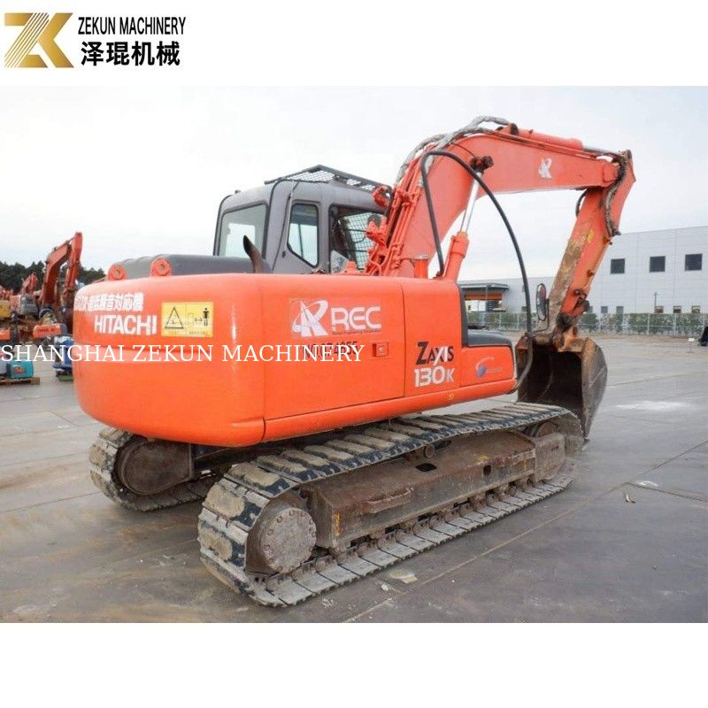 حفاری استفاده شده Hitachi ZX130 ZX130K ZX130H با عملکرد اصلی و پایدار ژاپن