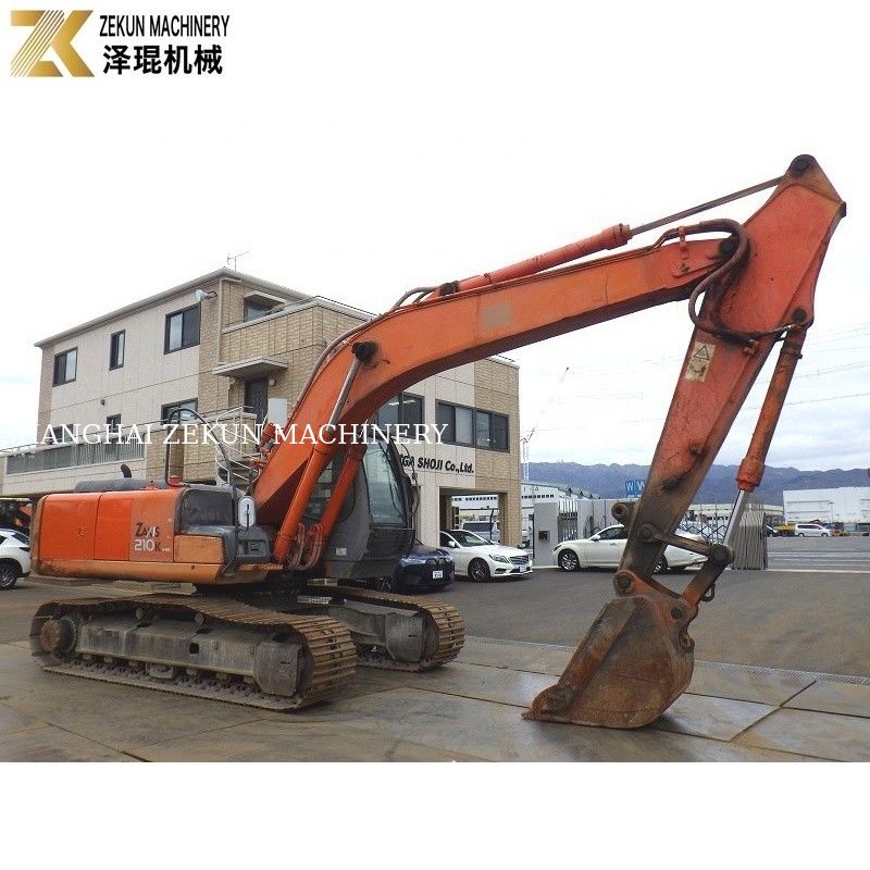 21 تن استفاده شده Hitachi Zaxis 210 Excavator ZX210 Crawler Excavator با ظرفیت 1.0m3