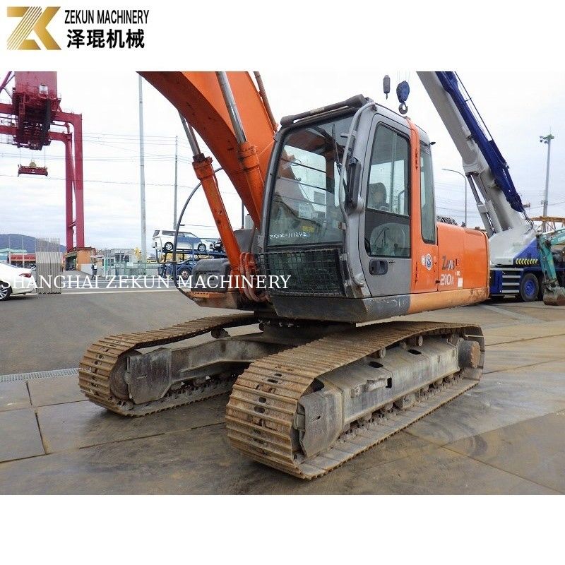 21 تن استفاده شده Hitachi Zaxis 210 Excavator ZX210 Crawler Excavator با ظرفیت 1.0m3