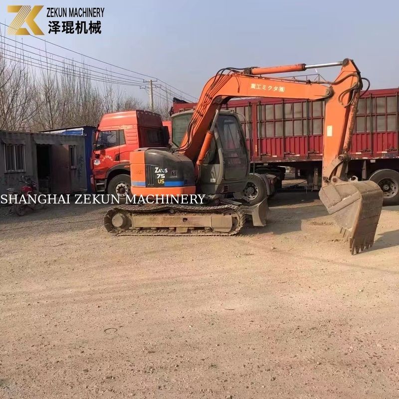 استفاده شده هیتاچی ZX75 مینی حفاری ZX75US ZX75US-3 توسط صاحب اصلی دریچه هیدرولیک