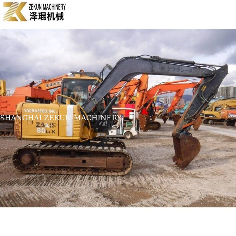 دریچه هیدرولیک اصلی استفاده شده ژاپن مینی 8 تن Hitachi 80 حفاری ZX80 در برای شما