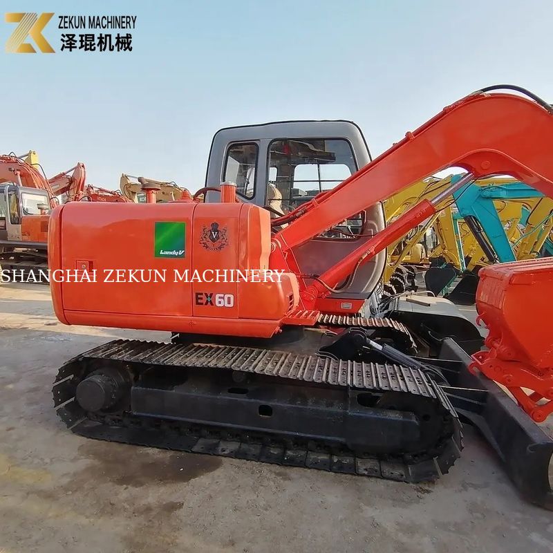 2018 اصلی استفاده شده هیتاچی EX60 Excavator Crawler Machine EX60-5 با شیر هیدرولیک