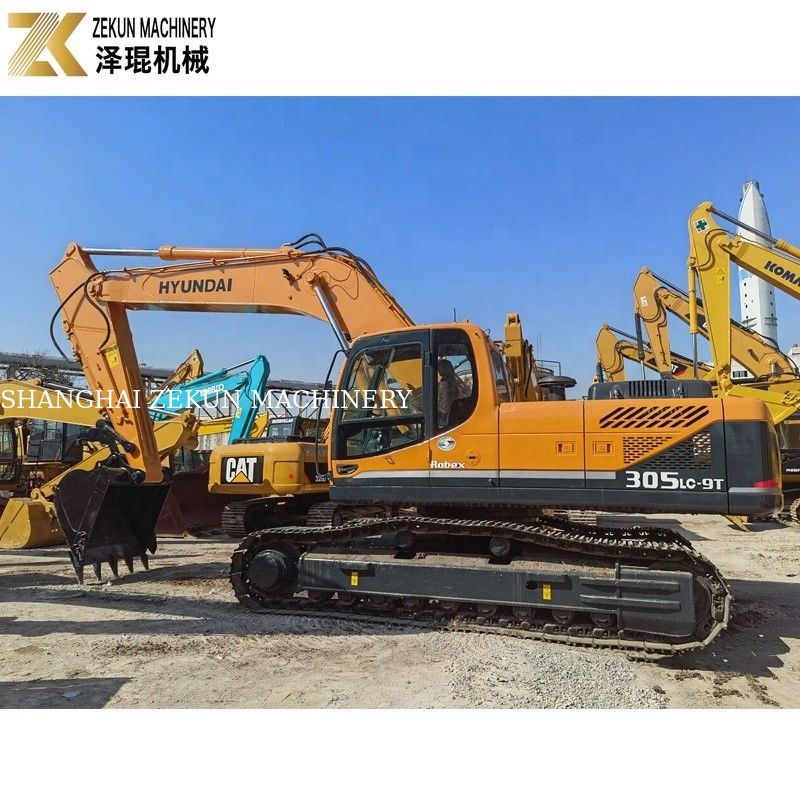 30 تن استفاده شده هیوندای 305 حفاری 305LC 305LC-9T از کره 1.4m3 سطل