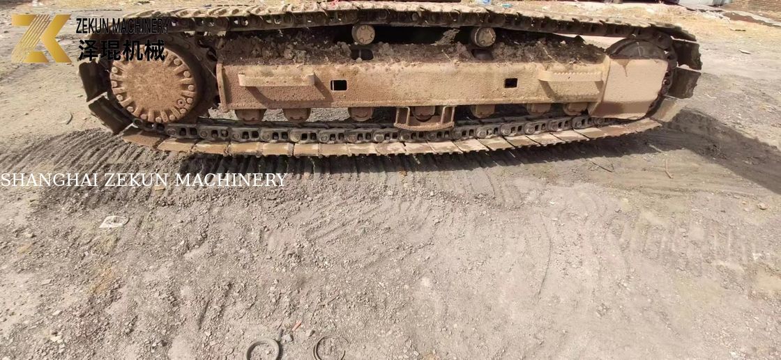 CAT 320D کاوشگر خزنده استفاده شده در ژاپن 20930 KG وزن ماشین CAT شیر هیدرولیک