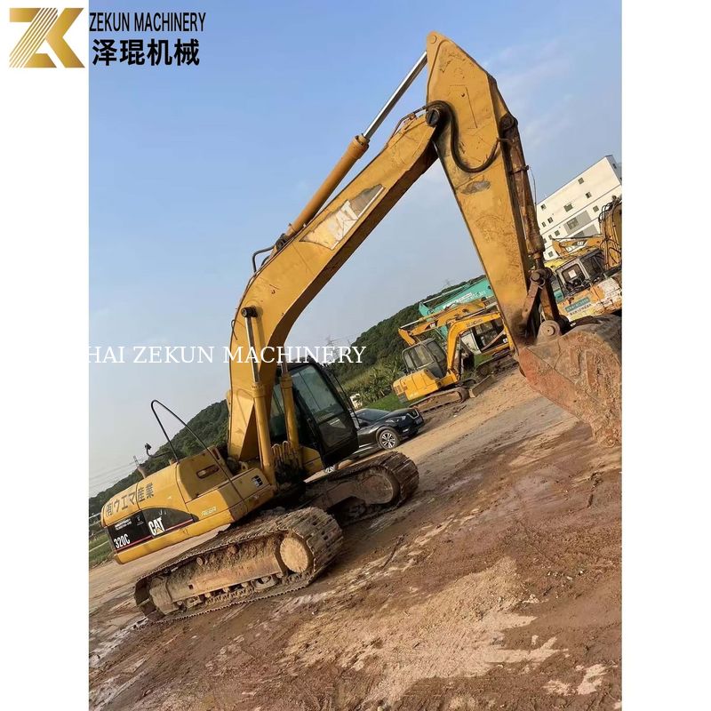 20 تن CAT 320C حفاری استفاده شده و در وضعیت خوب برای نیازهای مشتری شما