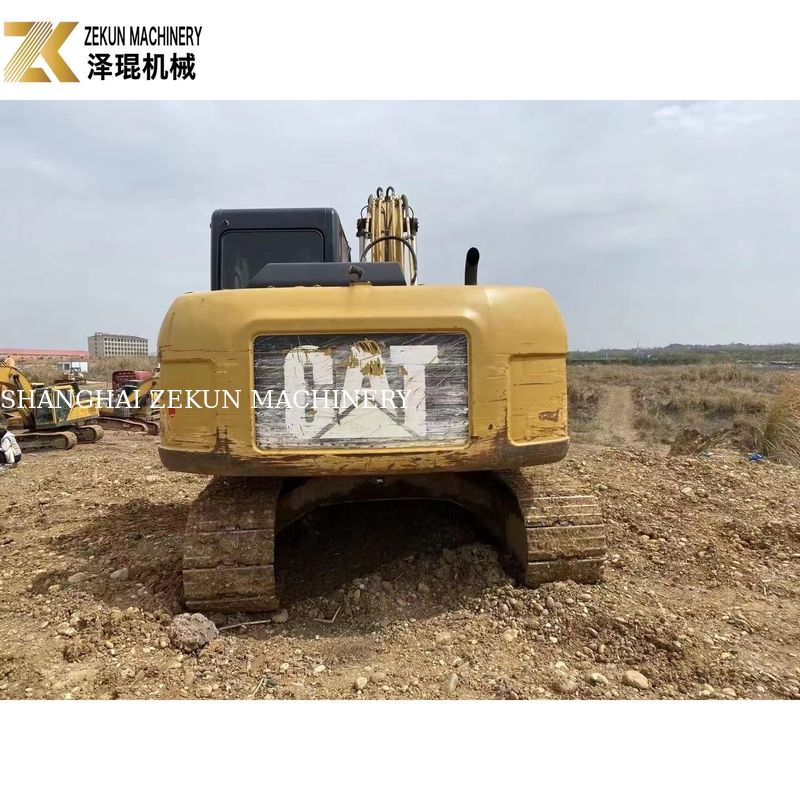 قطعات مترو استفاده شده Cat 313 Excavator 13 تن تجهیزات ساخت جاده با ظرفیت 0.65m3