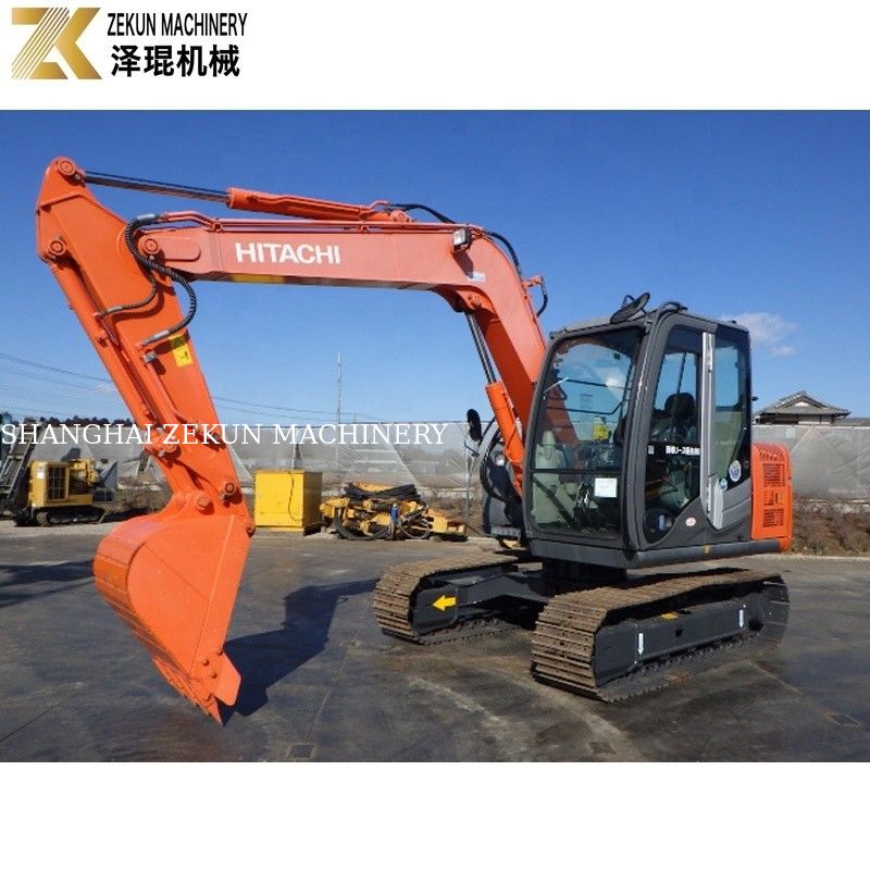 مینی کوچک 7 تن Hitachi Zaxis 70 Crawler Excavator ZX70 با 2001-4000 ساعت کار