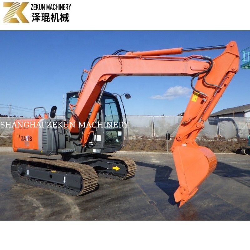 مینی کوچک 7 تن Hitachi Zaxis 70 Crawler Excavator ZX70 با 2001-4000 ساعت کار