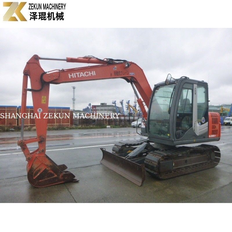 7 تن Hitachi ZX 70 Excavator با انگشت بزرگ و موتور قدرتمند ISUZU برای سطل کوچک