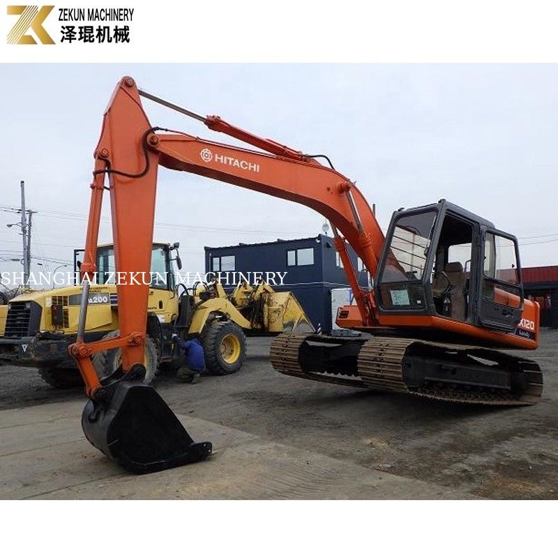 Hitachi EX120-1 حفاری برای خزنده در ساخت جاده ساخته شده در ژاپن