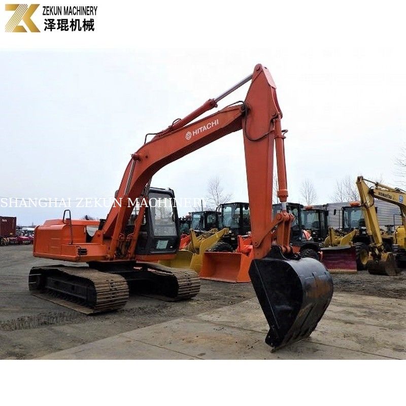 Hitachi EX120-1 حفاری برای خزنده در ساخت جاده ساخته شده در ژاپن