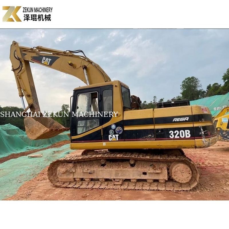 کاوشگر استفاده شده CAT320 20.6T وارد شده از ژاپن رنگ اصلی