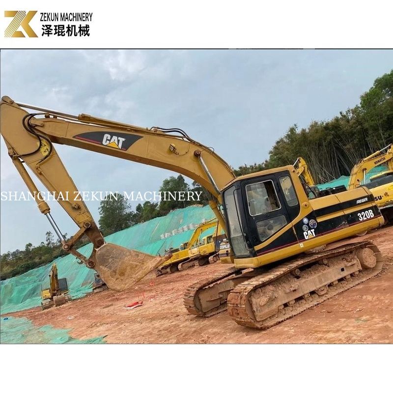 کاوشگر استفاده شده CAT320 20.6T وارد شده از ژاپن رنگ اصلی