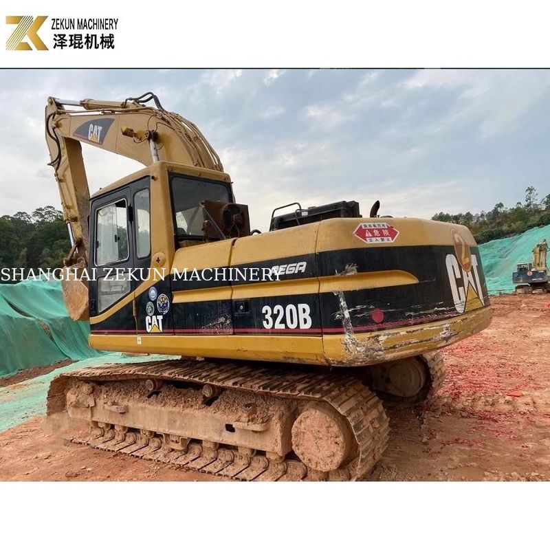 کاوشگر استفاده شده CAT320 20.6T وارد شده از ژاپن رنگ اصلی