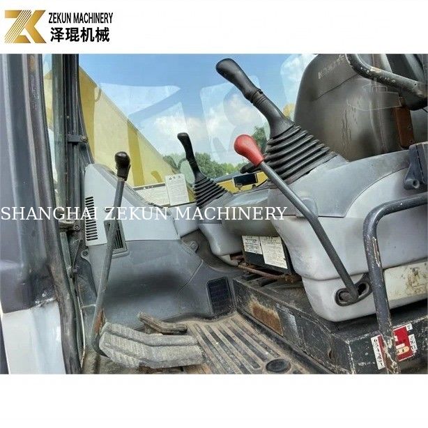 کاوشگر کاماتسو PC78 استفاده شده 7تون PC78US-6 با ظرفیت 0.28m3 سطل و 37KW قدرت