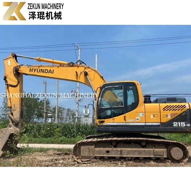 112KW 2018 هیوندای R215 حفاری 215-9 21.5 تن حفاری های دست دوم