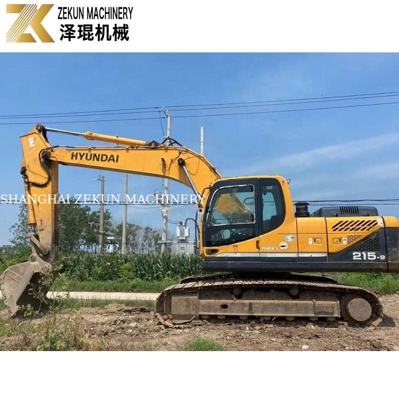 112KW 2018 هیوندای R215 حفاری 215-9 21.5 تن حفاری های دست دوم