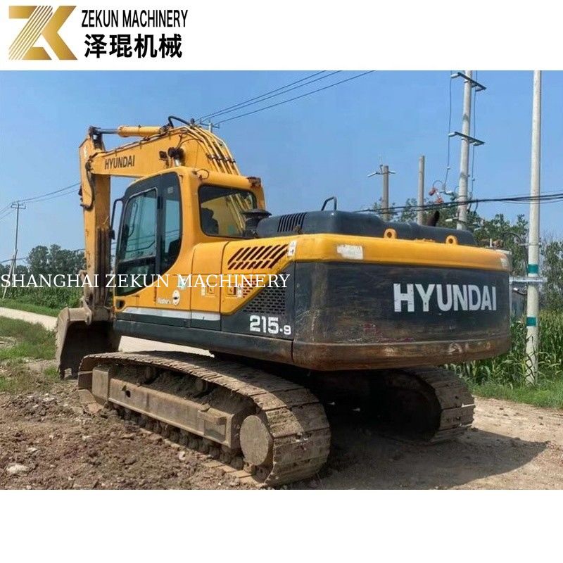 112KW 2018 هیوندای R215 حفاری 215-9 21.5 تن حفاری های دست دوم