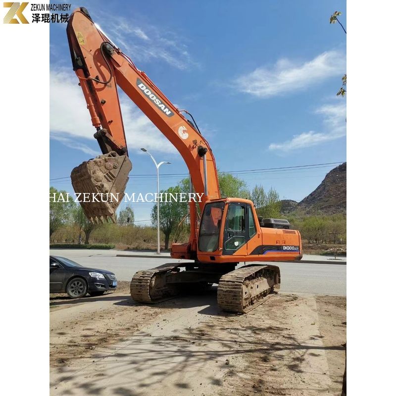 DH300-7 استفاده شده Doosan Excavator 30Ton سال 2017 سیلندر هیدرولیک برای معدن