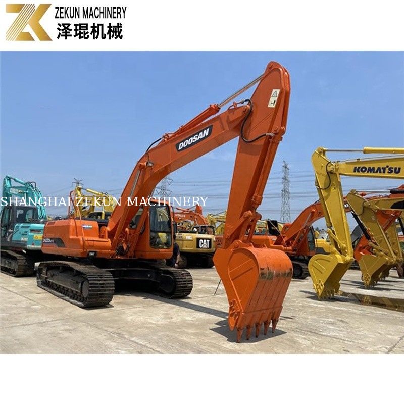 حفاری استفاده شده 22 تن Doosan 220 حفاری DH220LC-7 موتور 21400 K