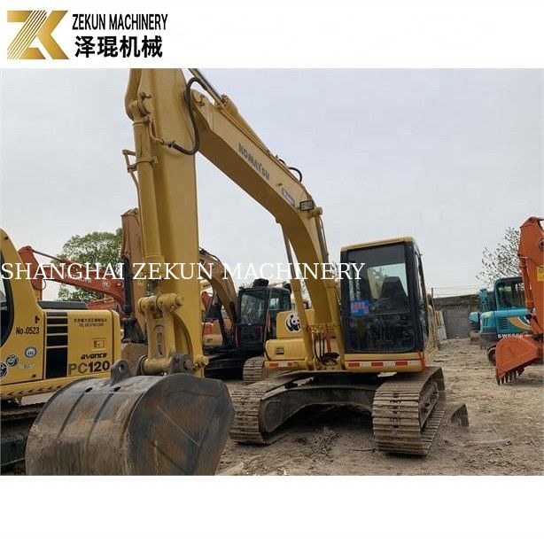 2016 استفاده شده Komatsu PC120-6 Excavator Crawler 120 6 8 برای حفاری کشاورزی