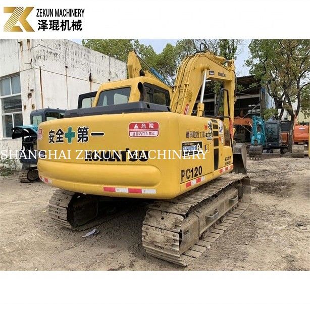 2016 استفاده شده Komatsu PC120-6 Excavator Crawler 120 6 8 برای حفاری کشاورزی